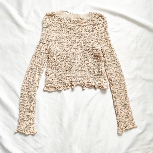 Free People Rosehip Cropped Cardigan - Picture 4 of 4
